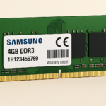 4GB DDR3 Branded Laptop RAM (Pulled Out)