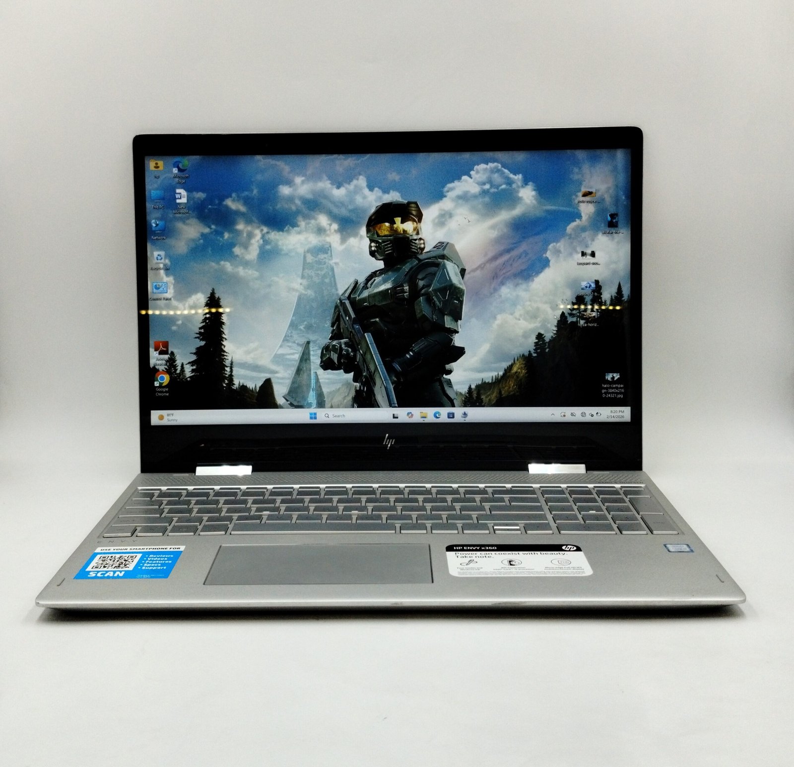 IMG20260214202013 HP ENVY (x360 Touch) Convertible 15m-bp1xx | Corei5 8th Generation | 8GB RAM | 256GB SSD | 15.6" FHD Touch Display. - Image 1